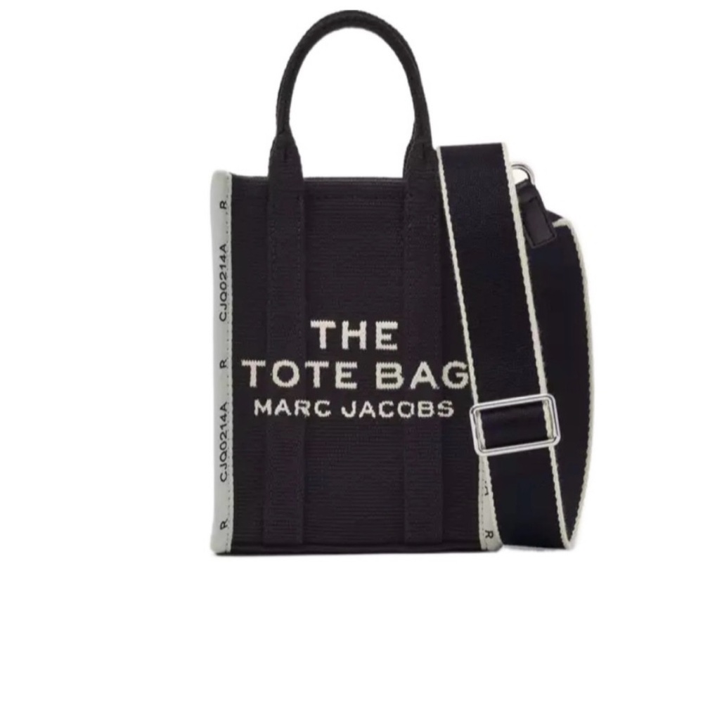 Marc Jacobs Black and White Messenger Bag